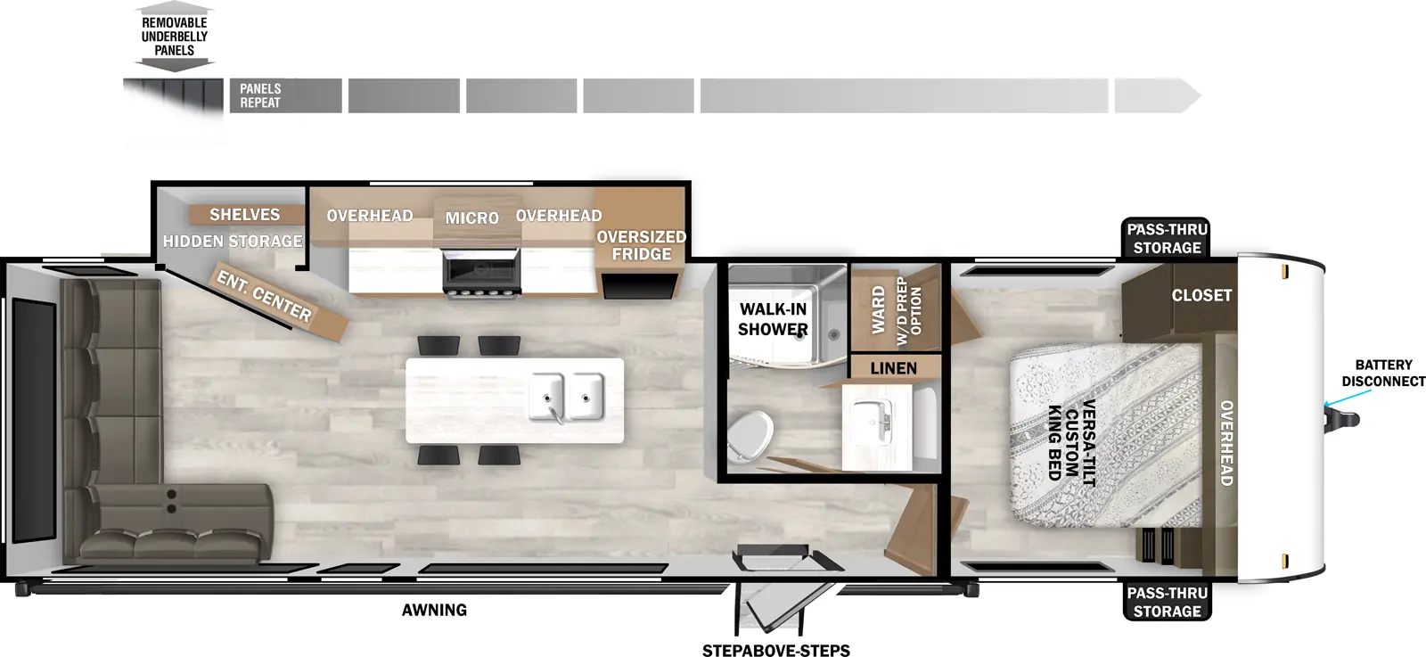 Wildwood 28VIEW Floorplan